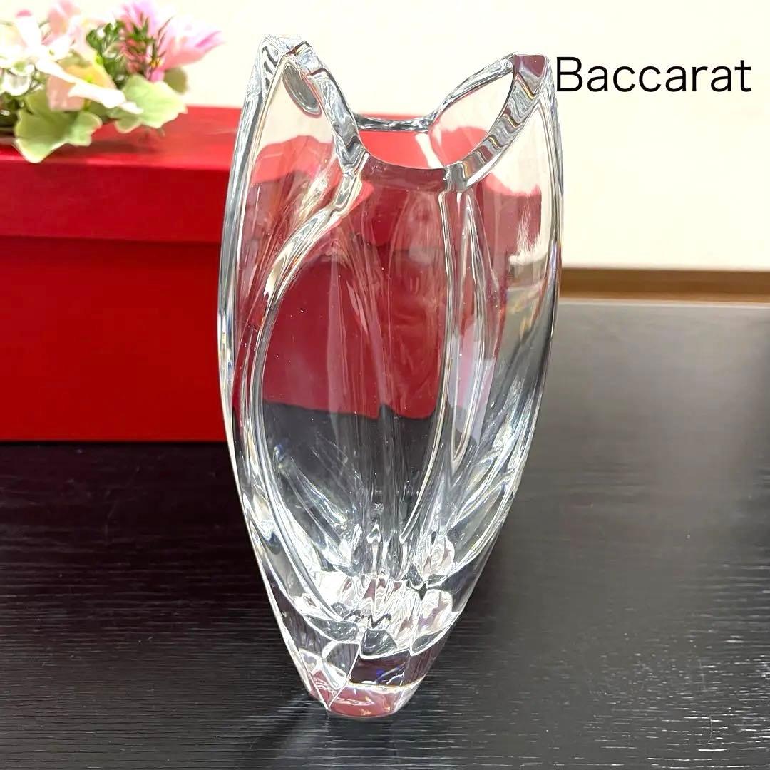 Baccaratリゴットジベルニー　フラワーベース　　花瓶