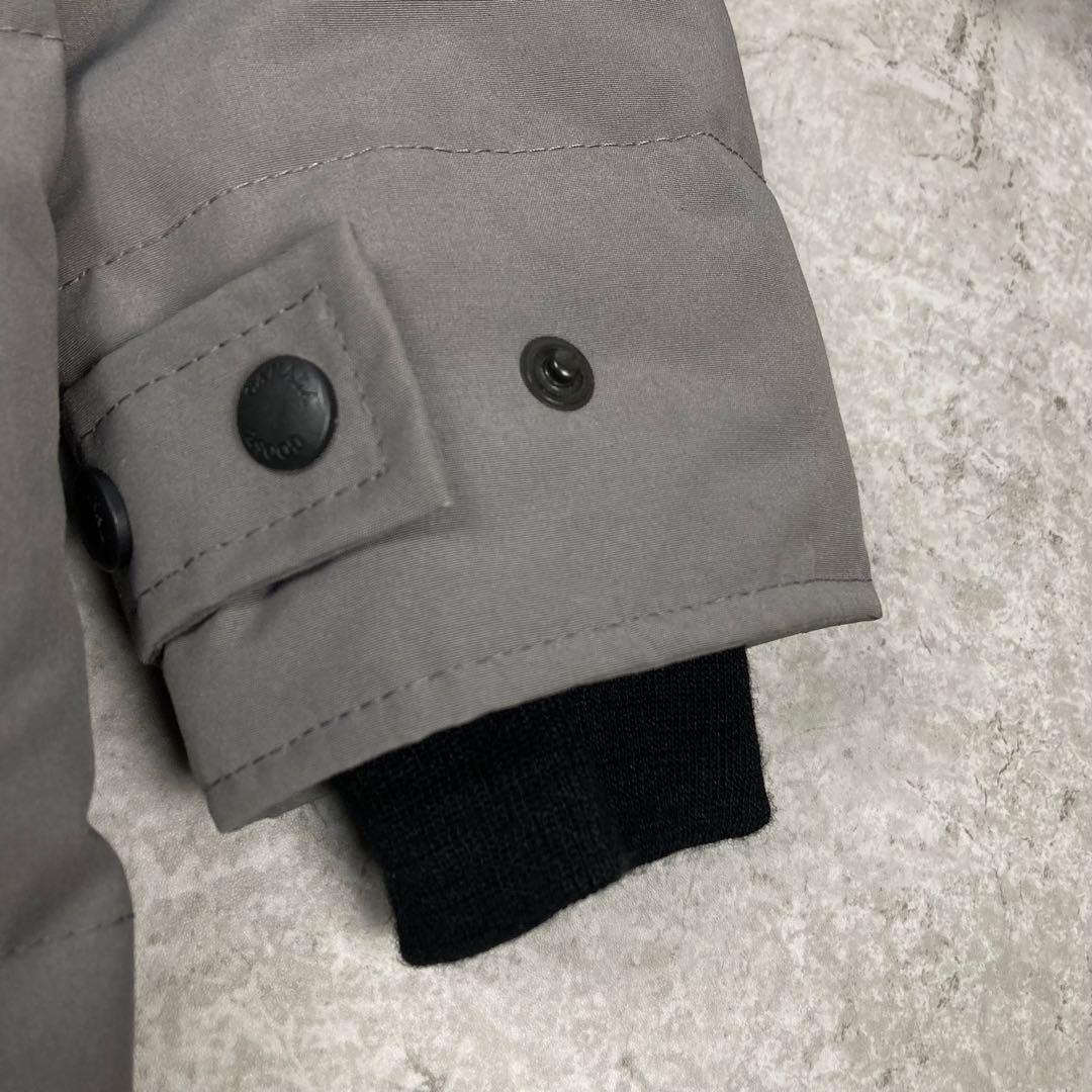 カナダグース シェルバーン　3802LB ブラックレーベル　サザビー　S グレー