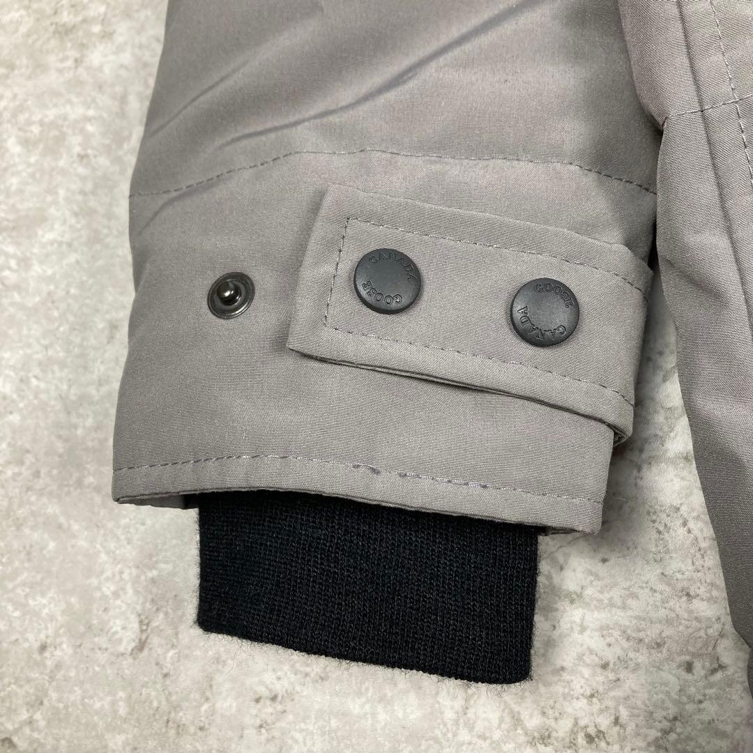 カナダグース シェルバーン　3802LB ブラックレーベル　サザビー　S グレー