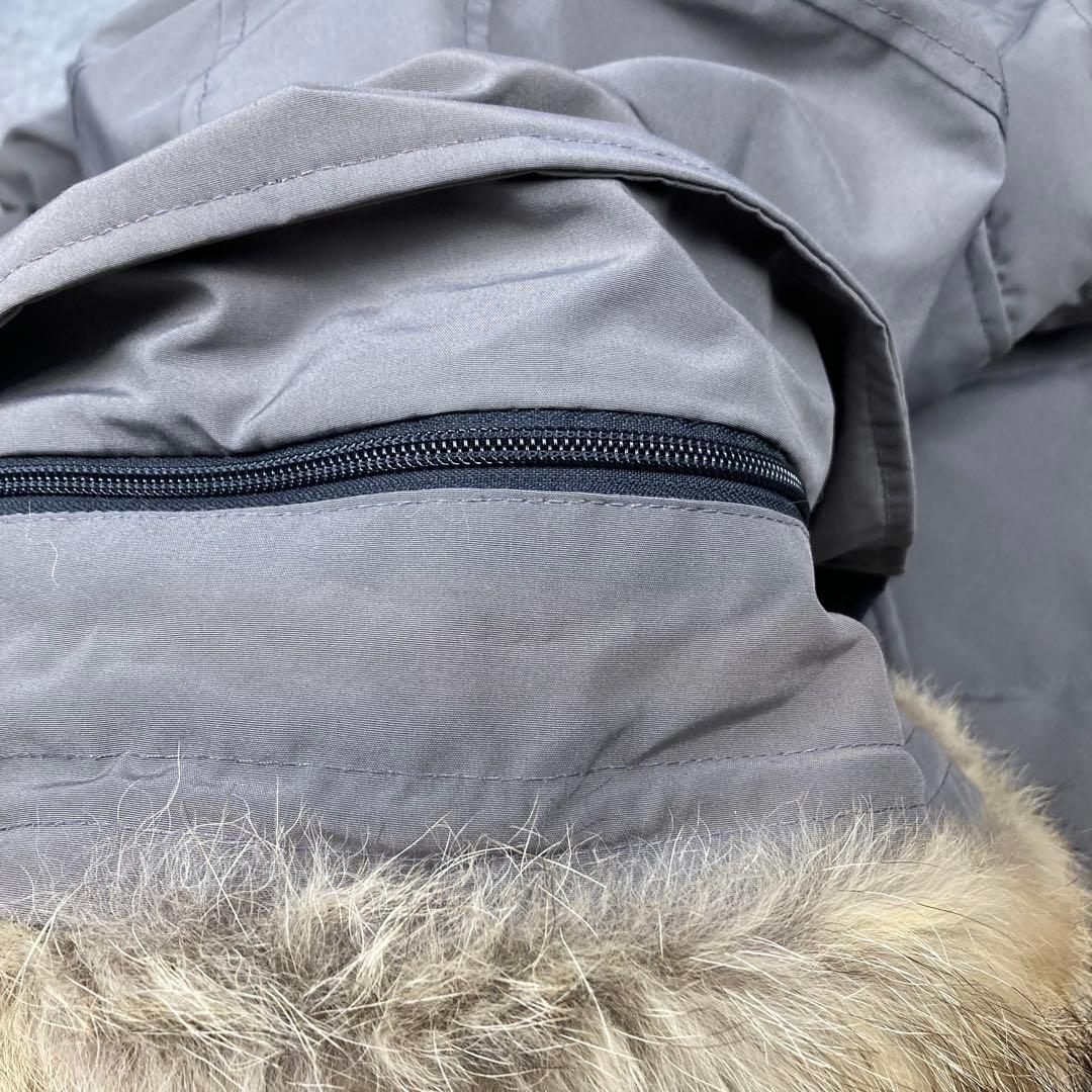 カナダグース シェルバーン　3802LB ブラックレーベル　サザビー　S グレー