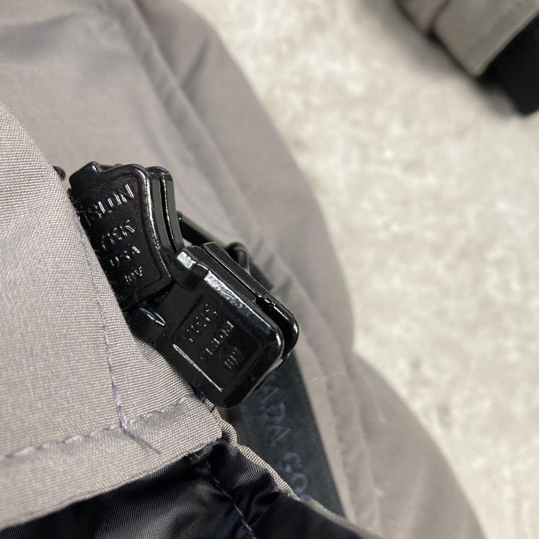 カナダグース シェルバーン　3802LB ブラックレーベル　サザビー　S グレー