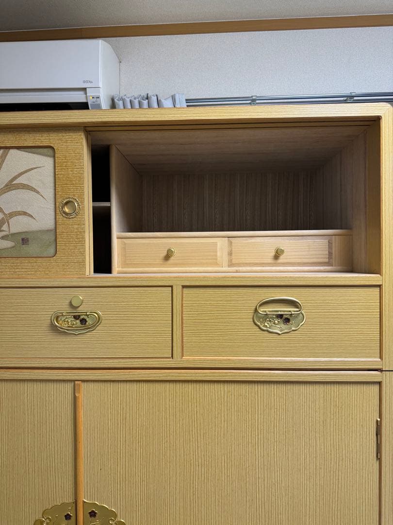 桐箪笥和箪笥着物タンス鍵付き Kimono Chest