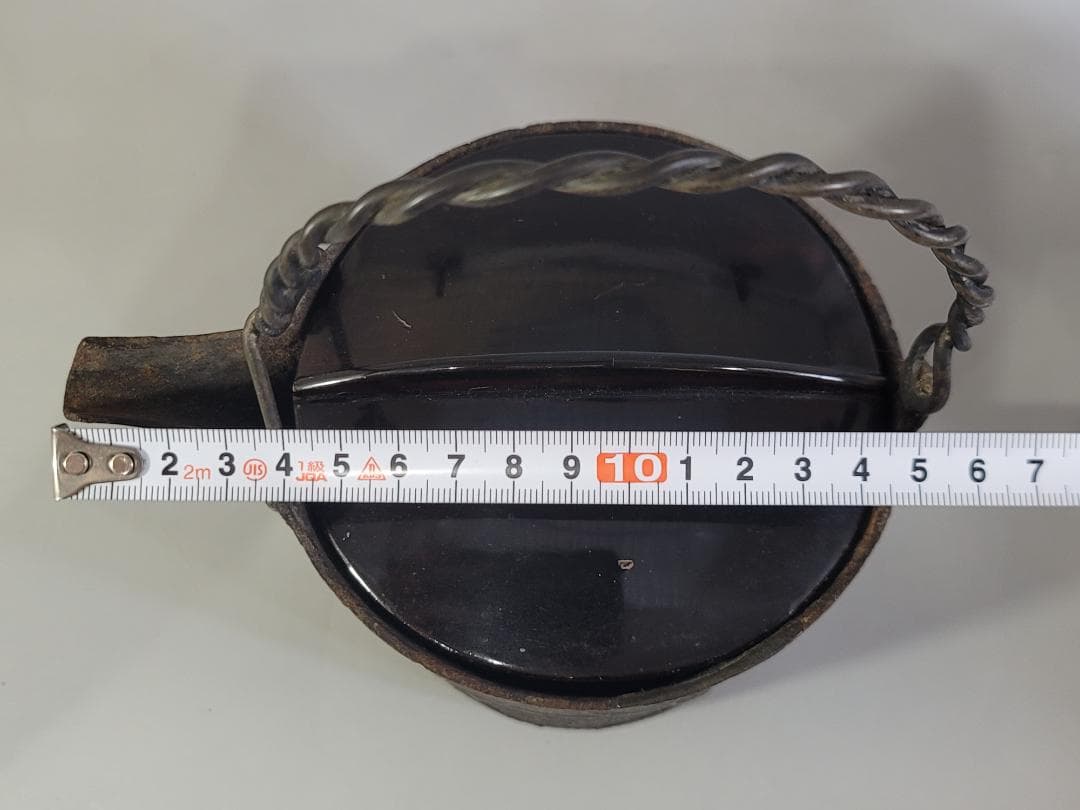 tsurushima専用 古鉄 鹿地紋 注瓶 古美術 DT318