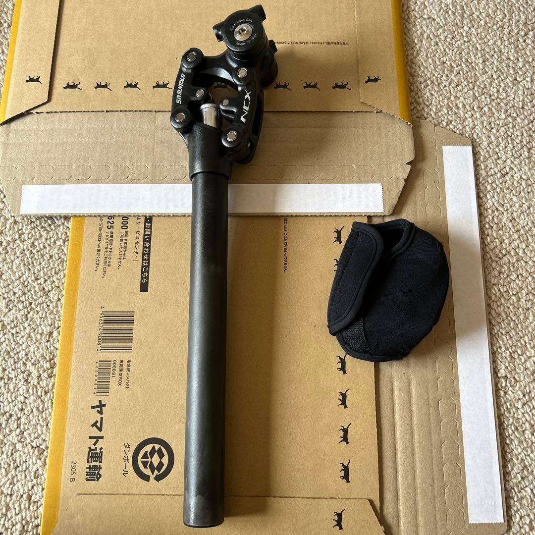 SR SUNTOUR NCX サドル　シートポスト　サスペンションシートポスト
