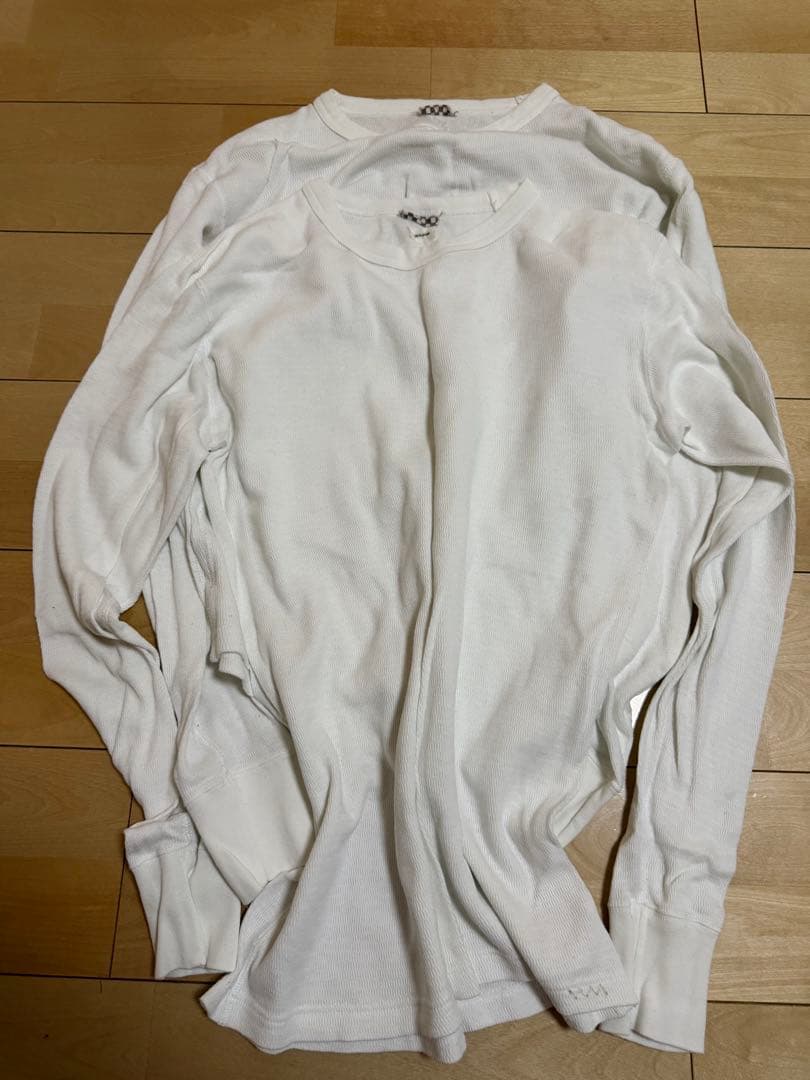 トップス visvim SUBLIG THERMAL CREW L/S