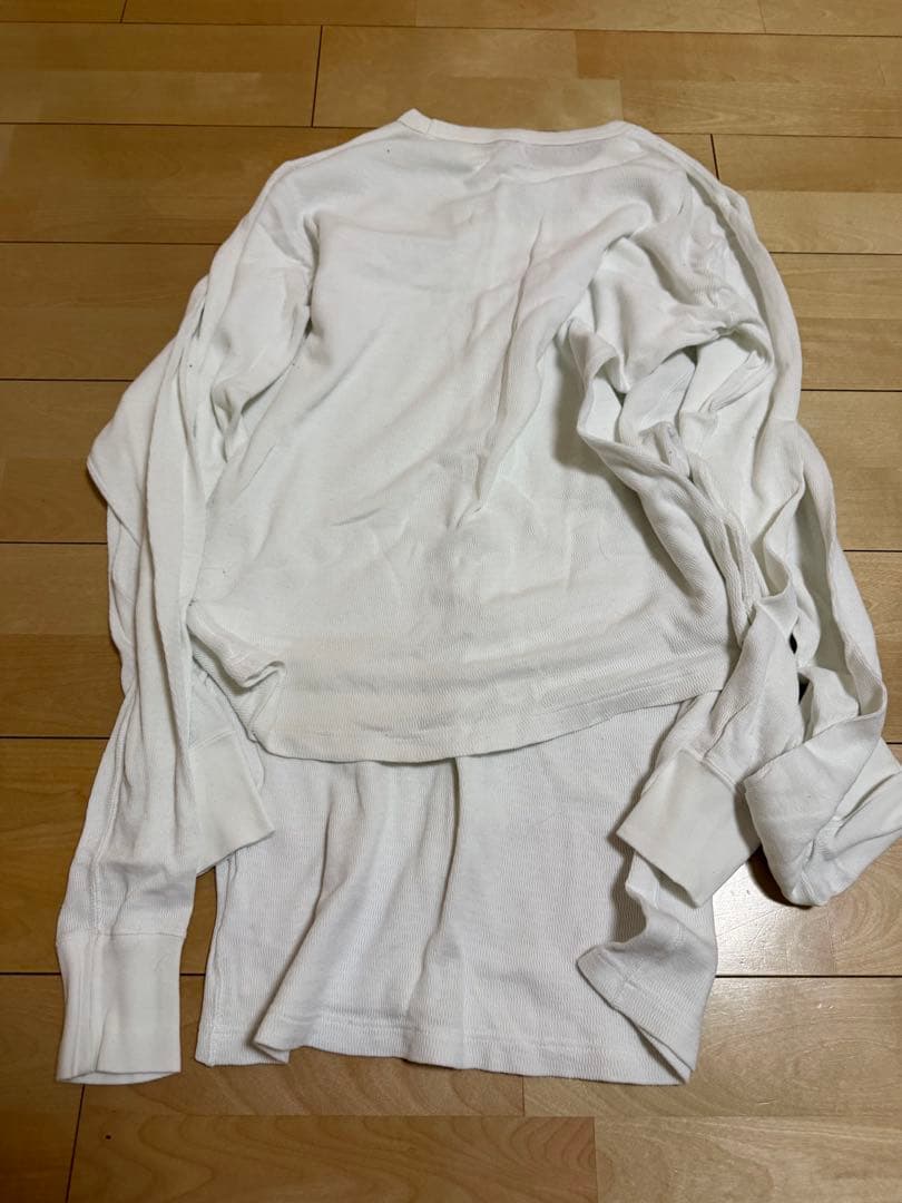 トップス visvim SUBLIG THERMAL CREW L/S