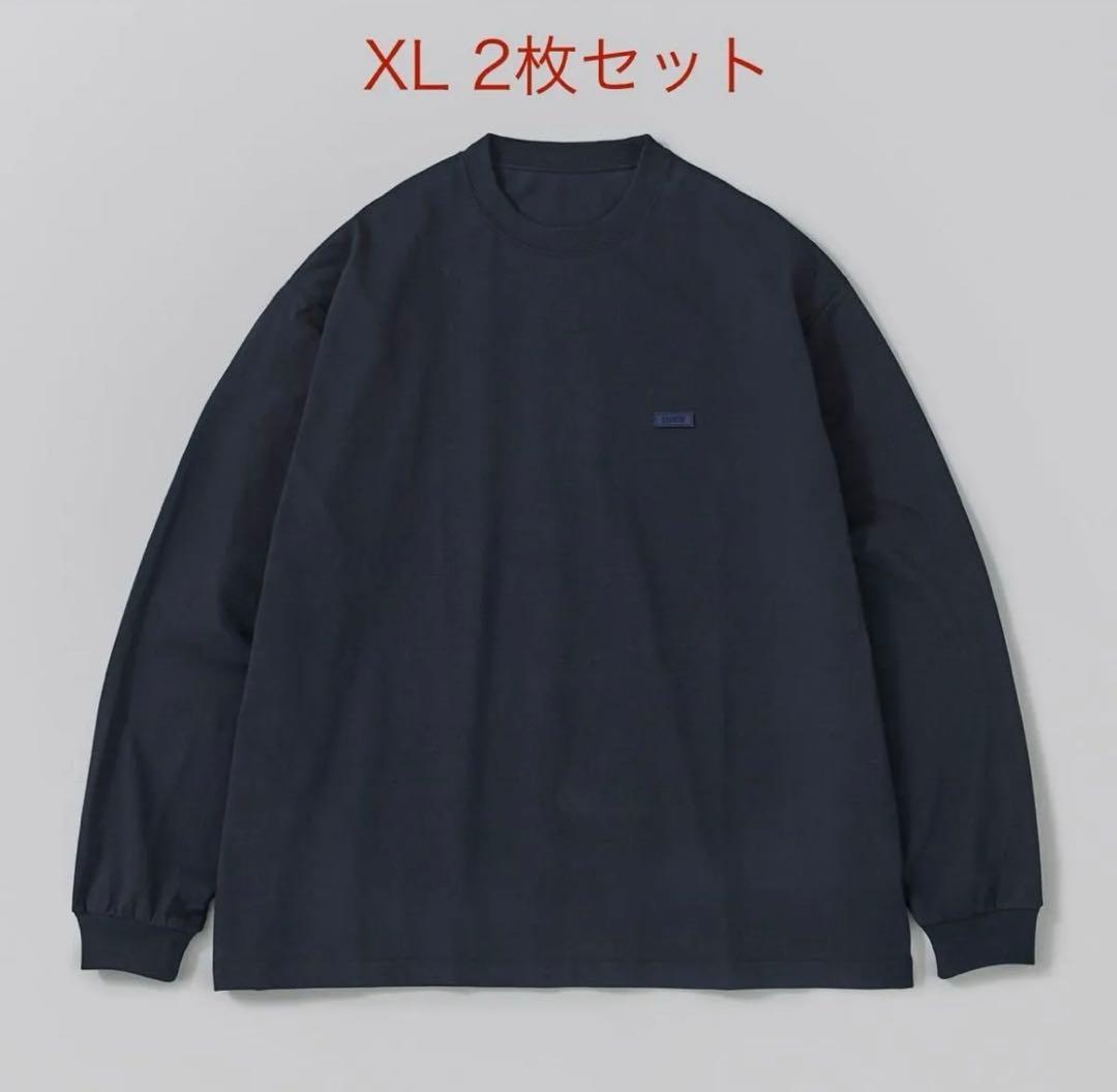 ennoy 2Pack L/S T-Shirts (NAVY) サイズXL