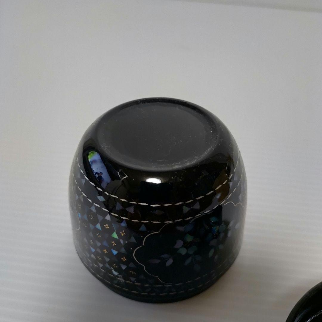 茶道具 棗 螺鈿　　茶筅のセット　新品未使用　送料無料　匿名配送