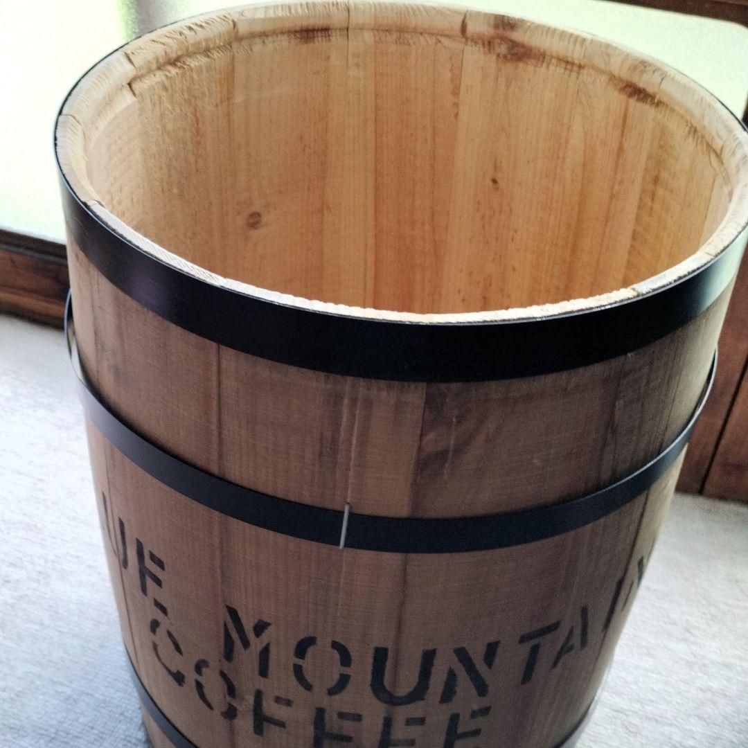 国産中樽　インテリア樽　カフェテーブル　鉢カバーにも。