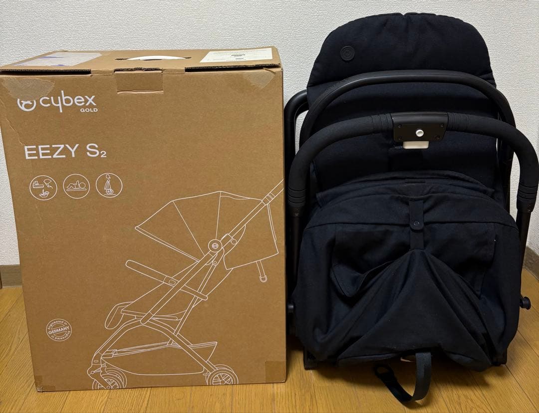 Cybex EEZY S2 ブラック ベビーカー