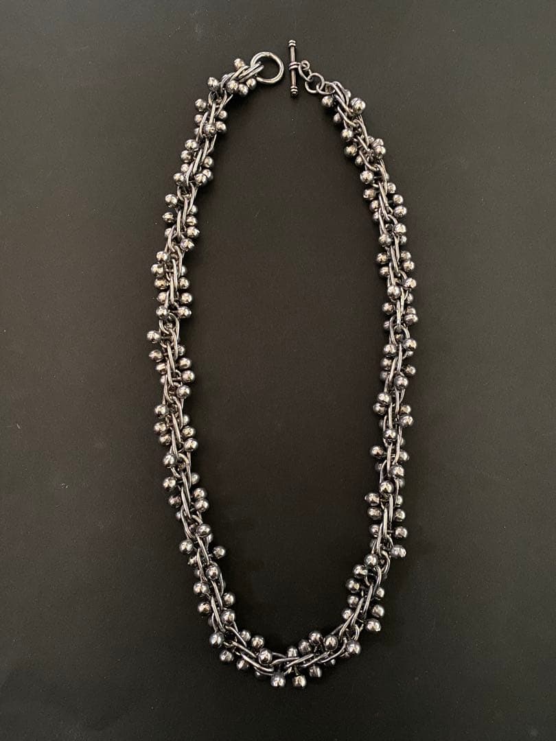 Vintage DNA チェーンリンク シルバー ネックレス