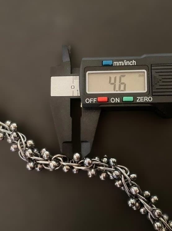 Vintage DNA チェーンリンク シルバー ネックレス