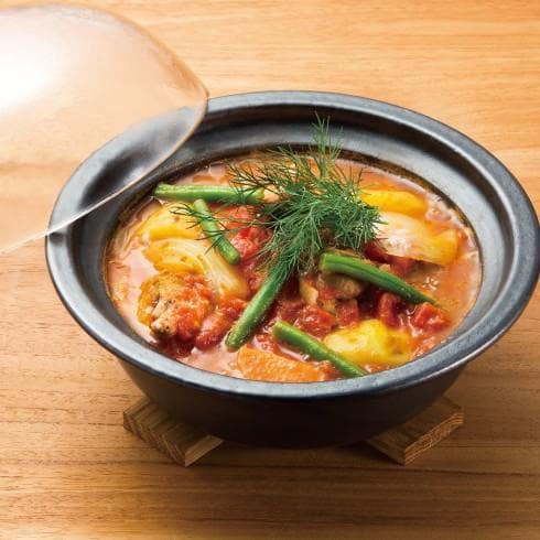 新品 ADERIA 津軽びいどろ×萬古焼土鍋スモーク料理対応グラスドームクッカー