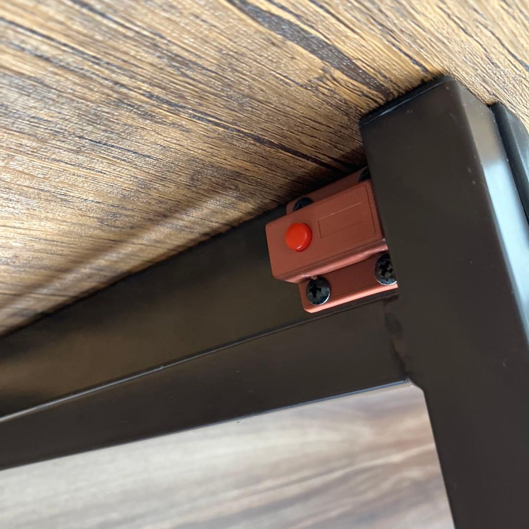 3*6様 幅100cm 折りたたみデスク FLAP 完成品 Brown Pine