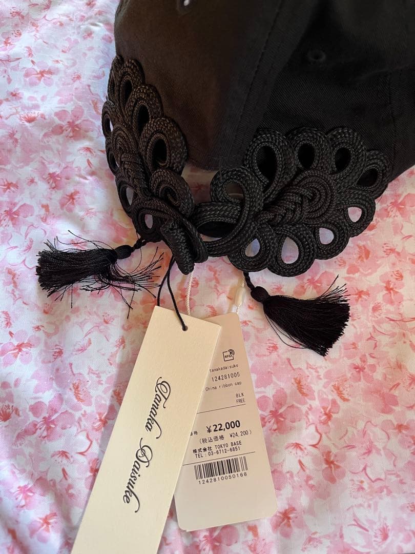 tanakadaisukeタナカダイスケ　China ribbon cap