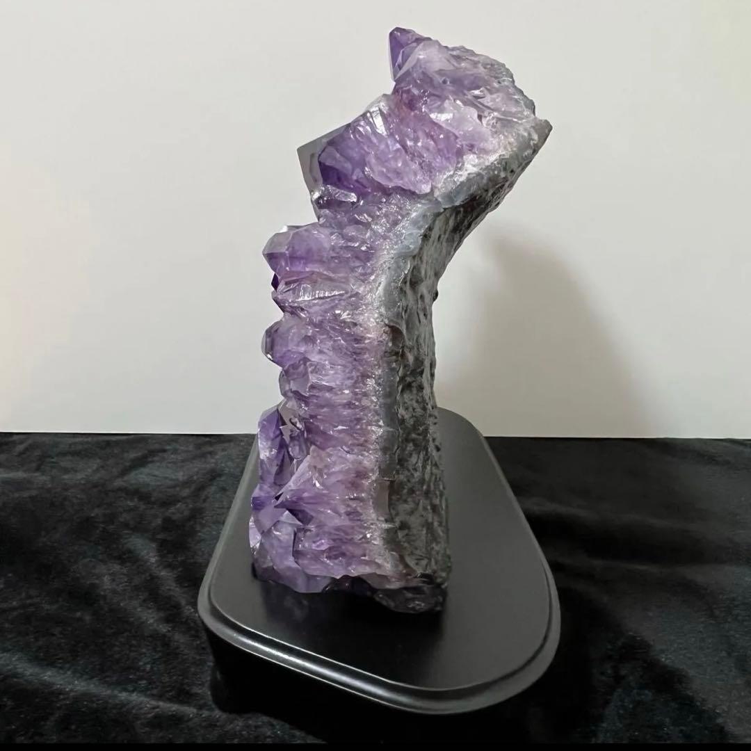 ✳️専用☆極上の発色放つ☆絢爛華麗なる極大美濃紫結晶☆アメジストクラスター 天然石