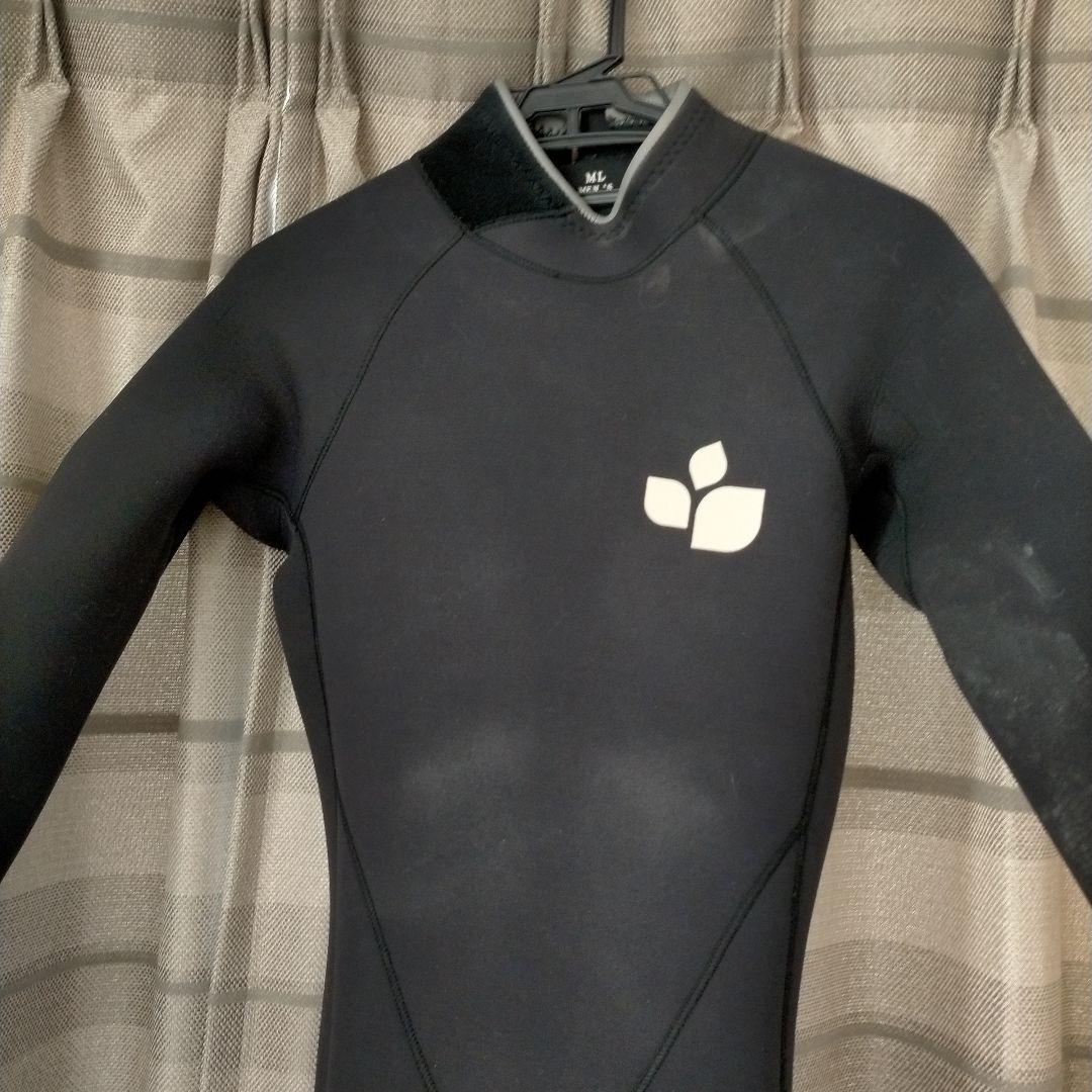 スリーウェザー フルスーツ M/L 背面ファスナー