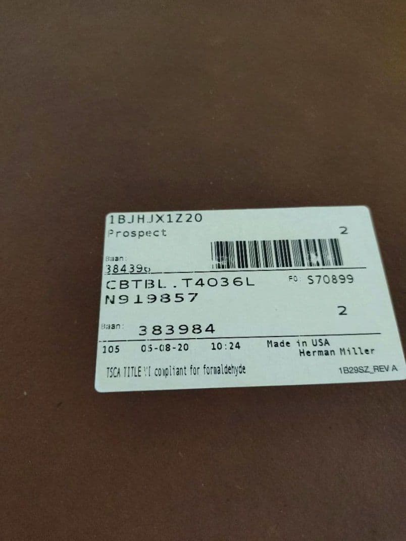 HarmanMiller PROSPECT ハーマンミラー ラウンドテーブル