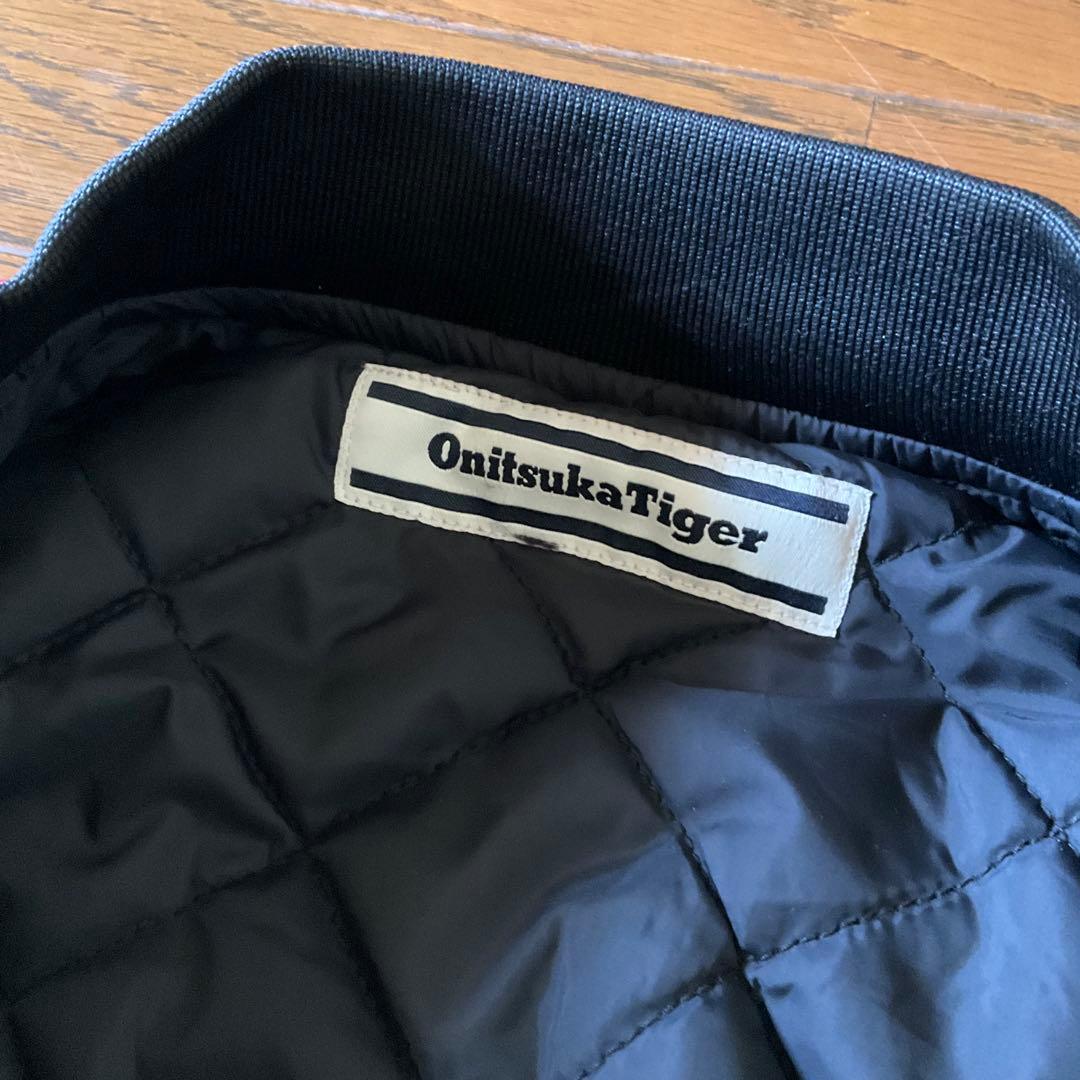Onitsuka Tiger 赤 ブルゾン 虎ロゴ MA-1タイプ
