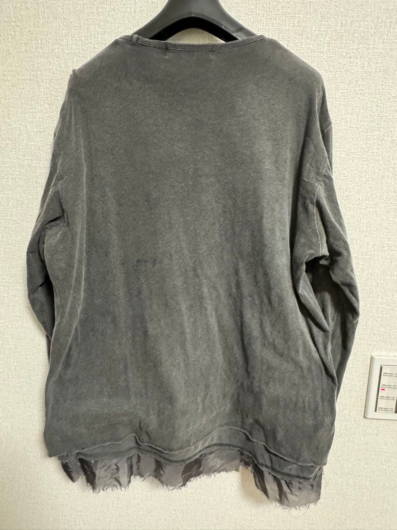 UNDERCOVER SCAB期 長袖スウェット 裾切りっぱなし サイズ:M