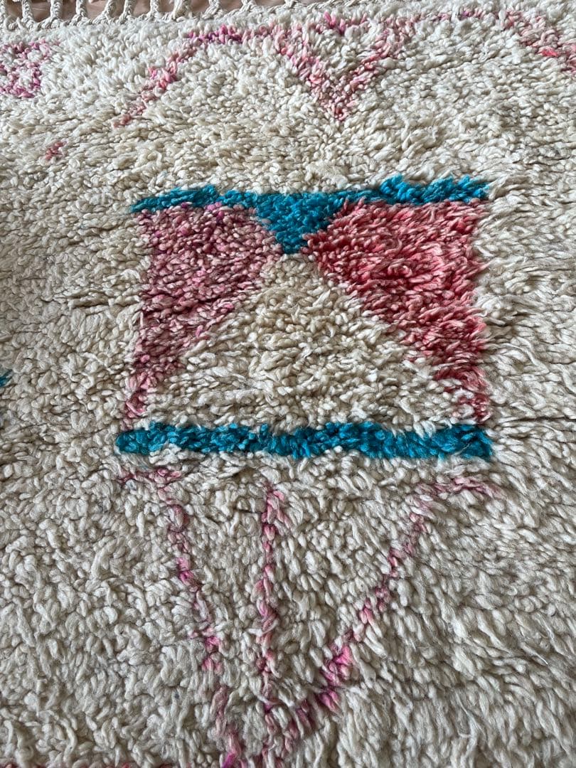 モロッコラグ　ヴィンテージ　約175×135cm