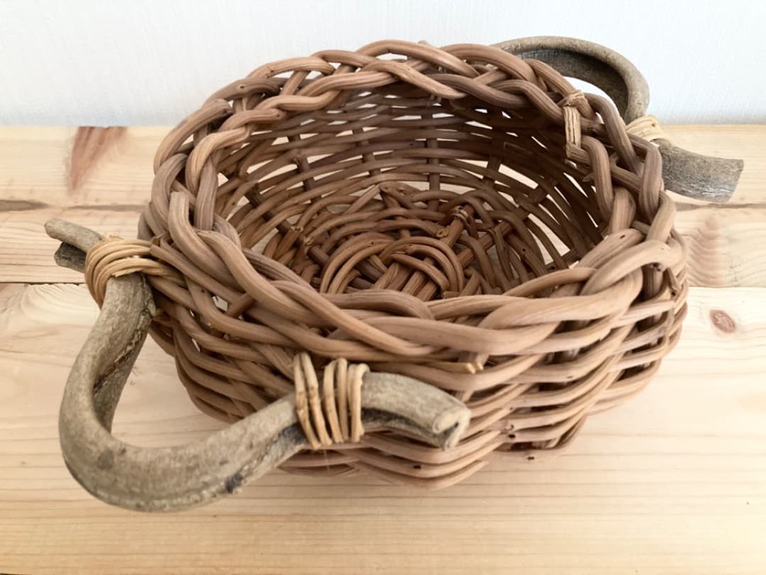 つる籠　天然素材　あけび　3個セット