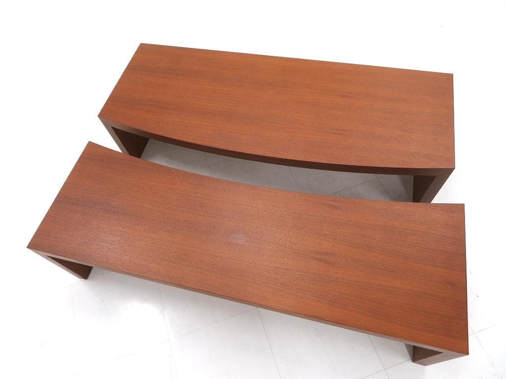 展示品　アルフレックス　ポンテ　ウォールナット　コーヒーテーブル　モダン　北欧