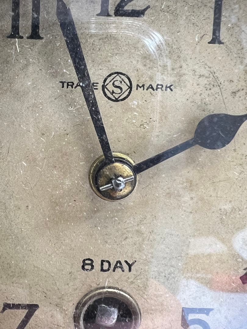 精工舎　置時計　高さ約29.5㎝　東Y8-0122④