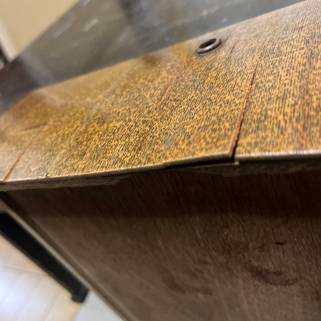 文机 昭和レトロ 勉強机 ヴィンテージ 古道具 アンティーク 当時物