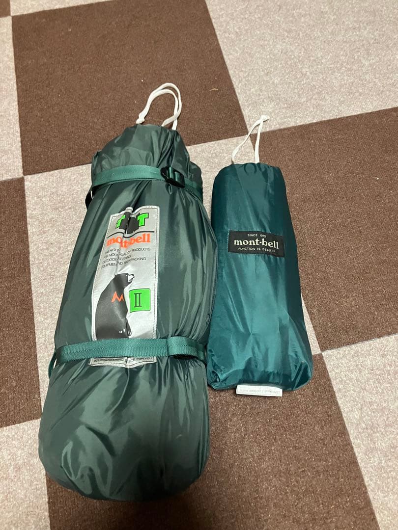 mont-bell ムーンライト1 旧型　グランドシートセット