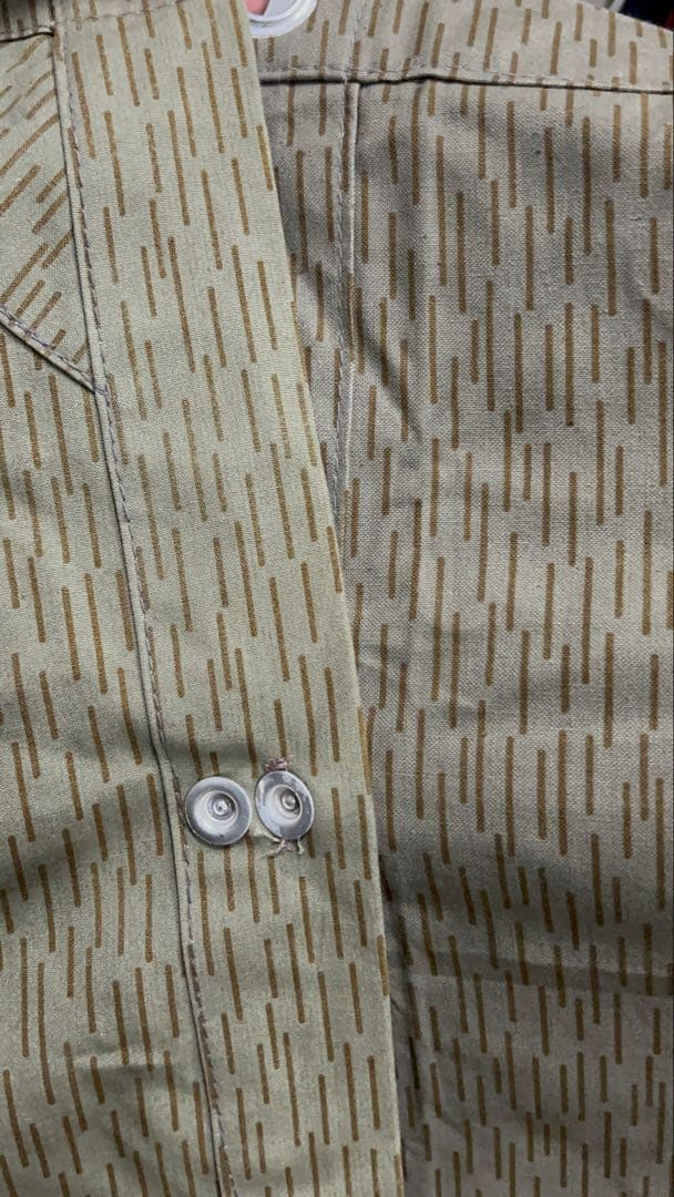 東ドイツ軍　レインドロップカモ　テント