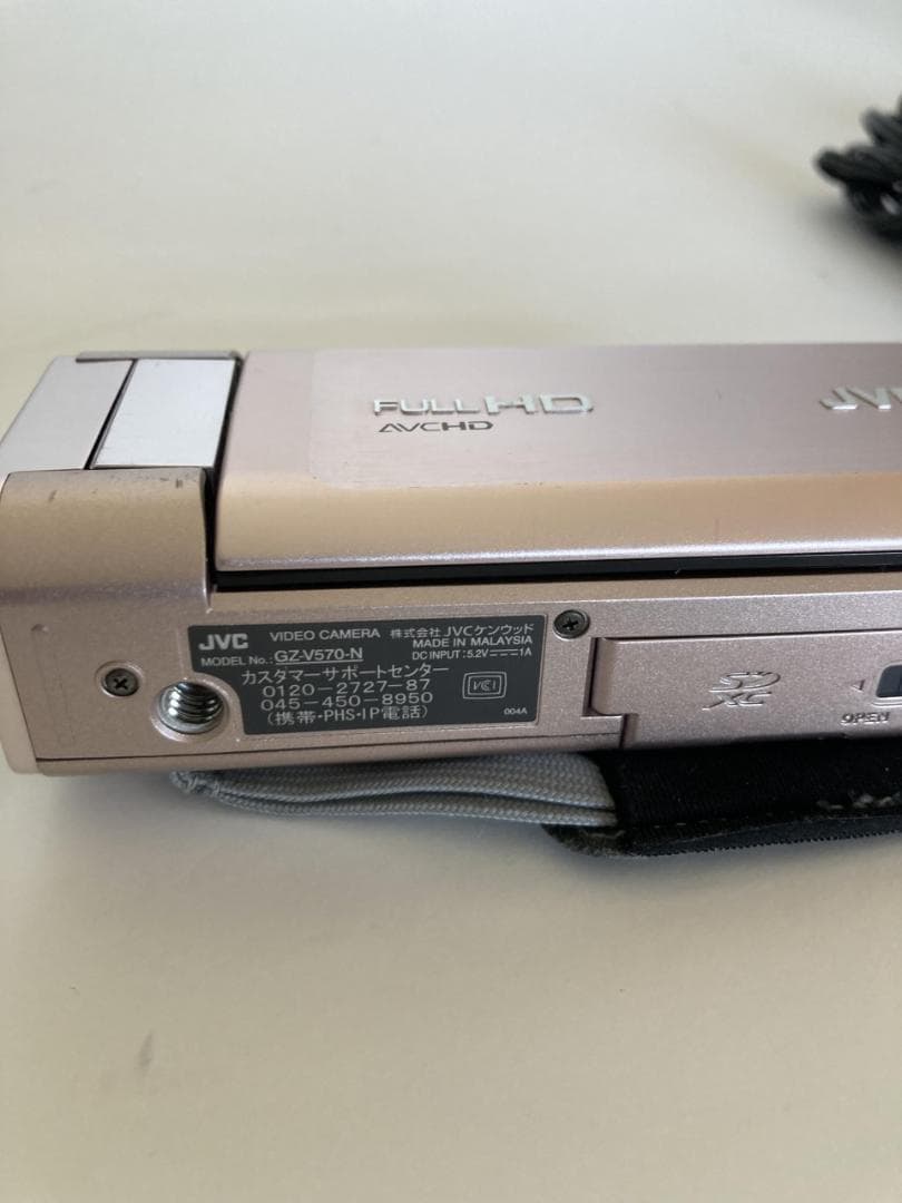 JVC Everio GZ-V570-N ピンクゴールド ハイビジョンメモリー