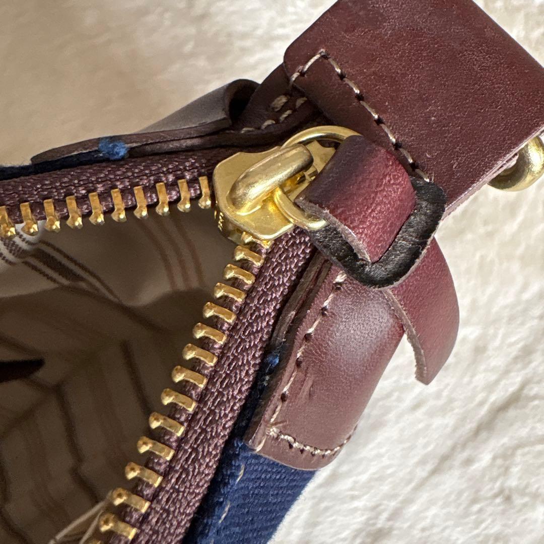 BEERBELLY ビアベリー 2WAY トートバッグ キャンバス×本革