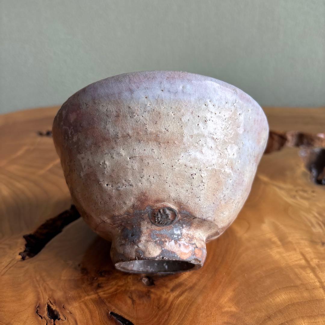 萩焼 林紅陽造 抹茶碗 茶道具 共箱（25Fa）