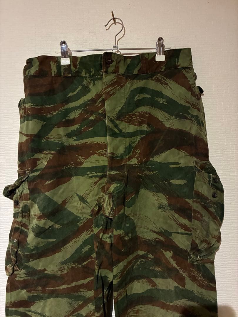 ス*3様 ヴィンテージ フランス軍　リザードカモ　パンツ