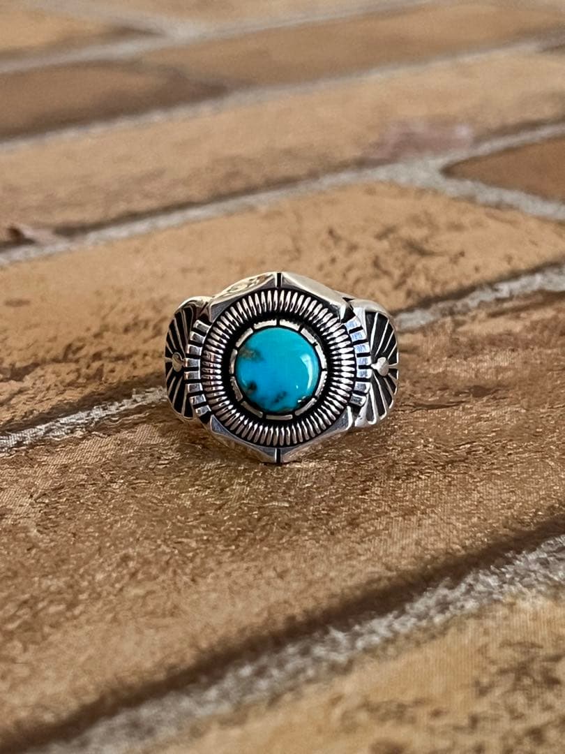 NAVAJO Will Vandever ウィルバンデバー ターコイズ リング