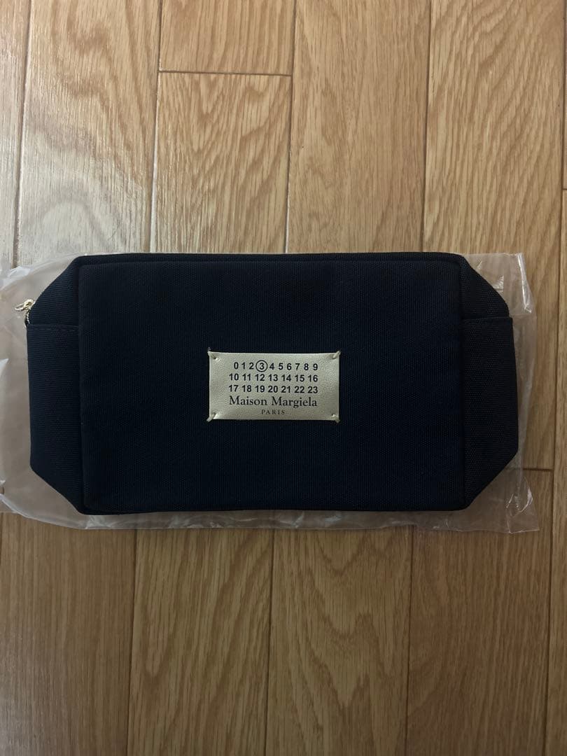Maison Margiela ネイビー ポーチ