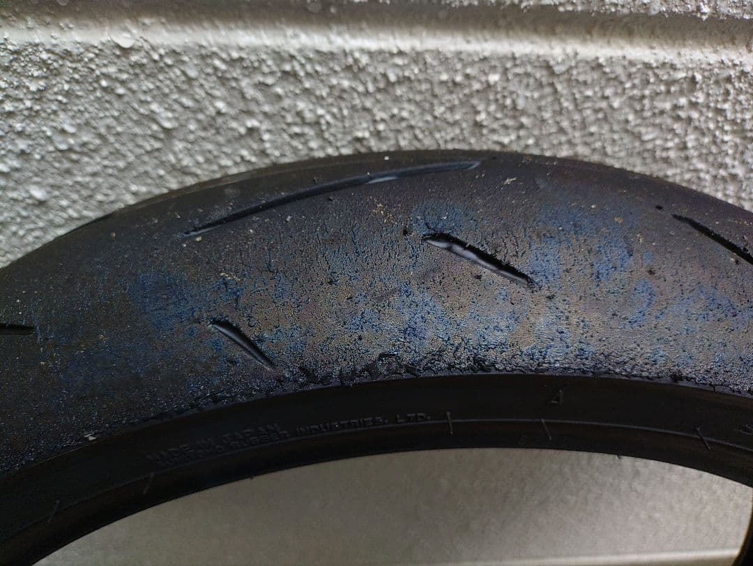 ダンロップ　α-13SP H F110/R150 前後セット 30分使用