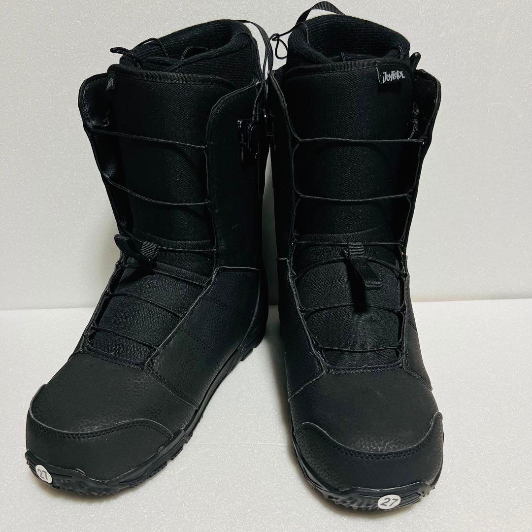 新品27cm　スノーボードブーツ　初心者　黒色ブラッククイックレース格安激安処分