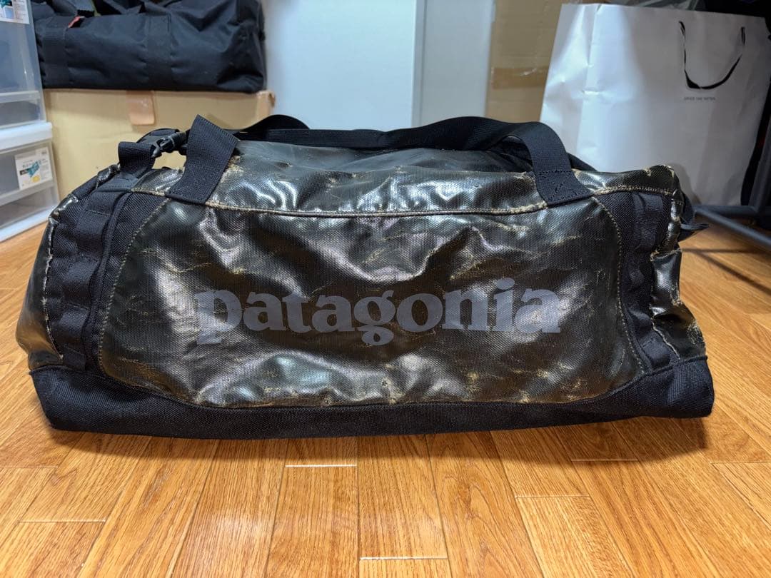 Patagonia ボストンバッグ　ブラックホール　ダッフル　55L
