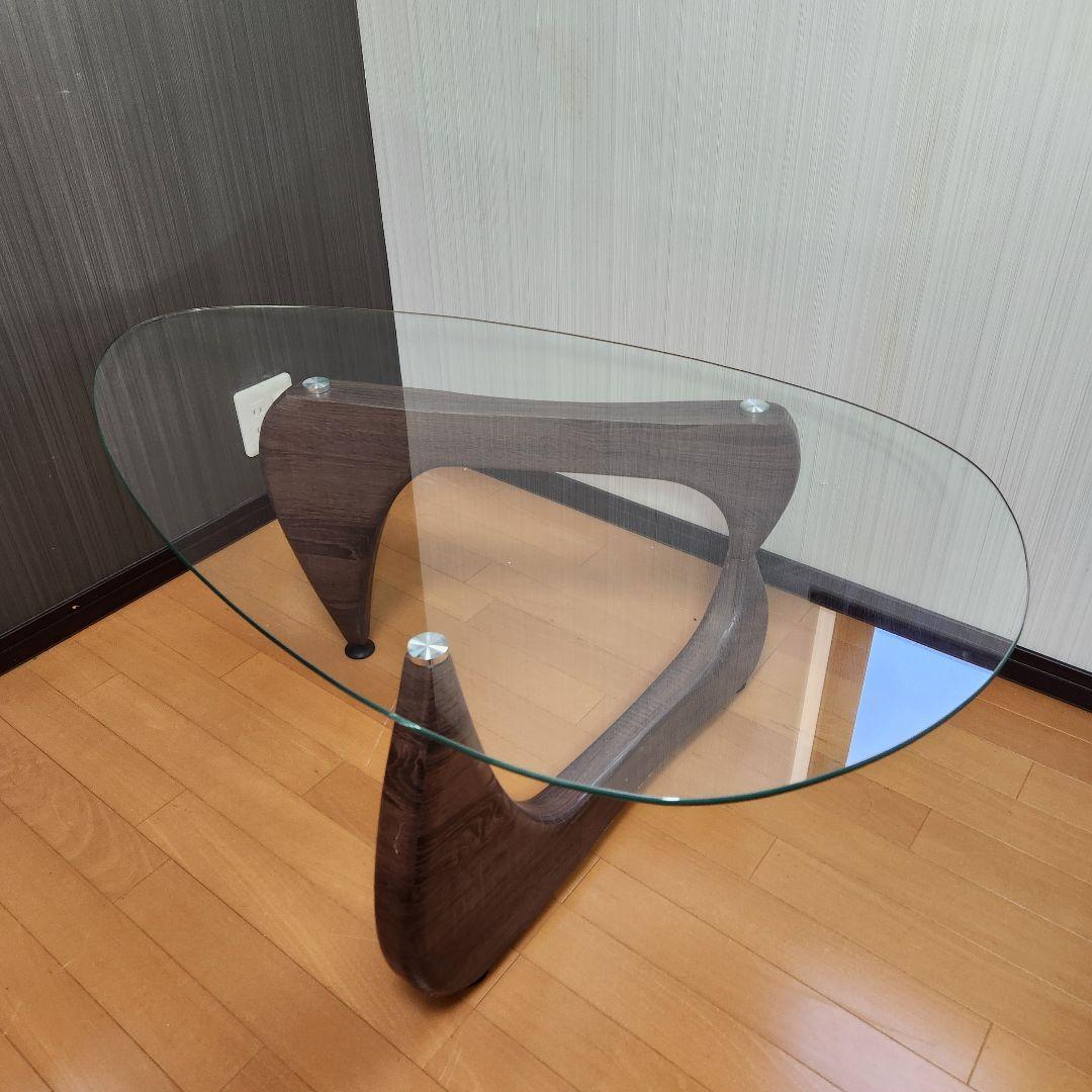 【送料無料】イサム ノグチ　コーヒーテーブル　リプロダクト　ブラウン