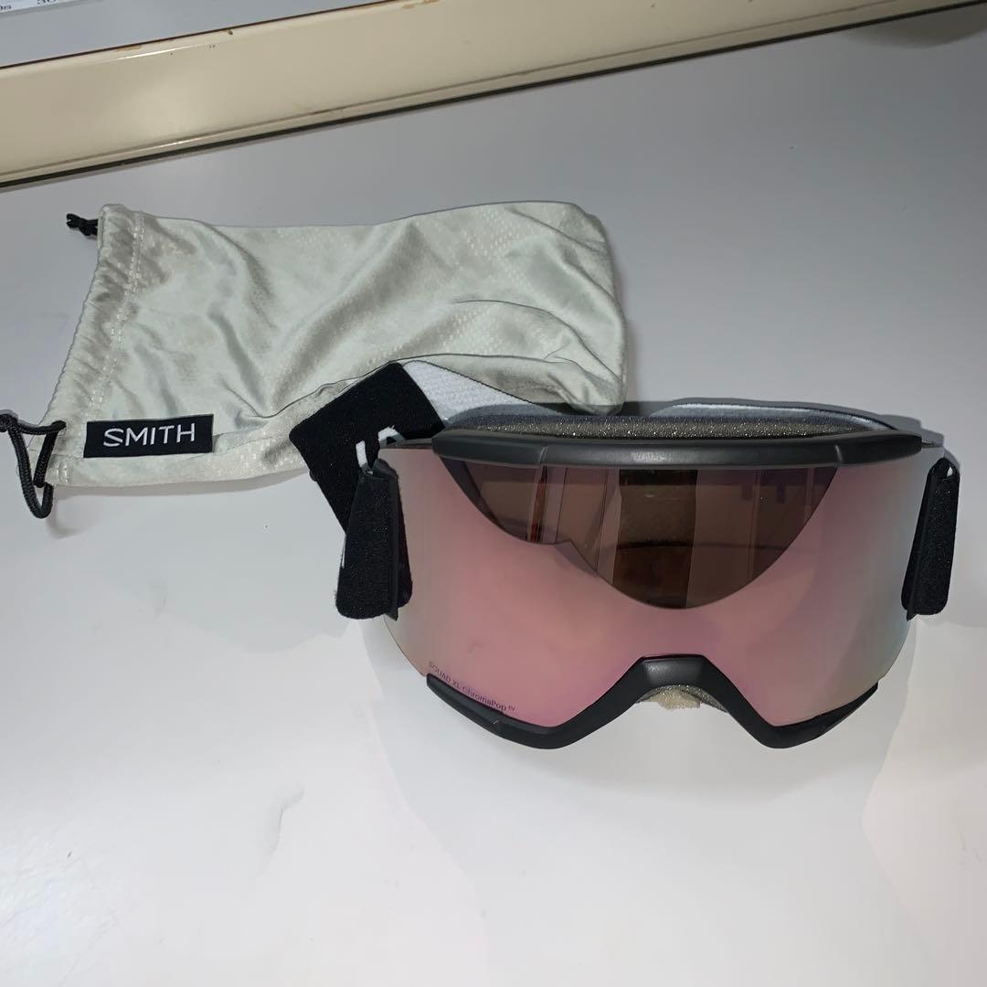 スキー・スノーボードアクセサリー SMITH SQUAD XL EVERYDAY ROSE MIRROR