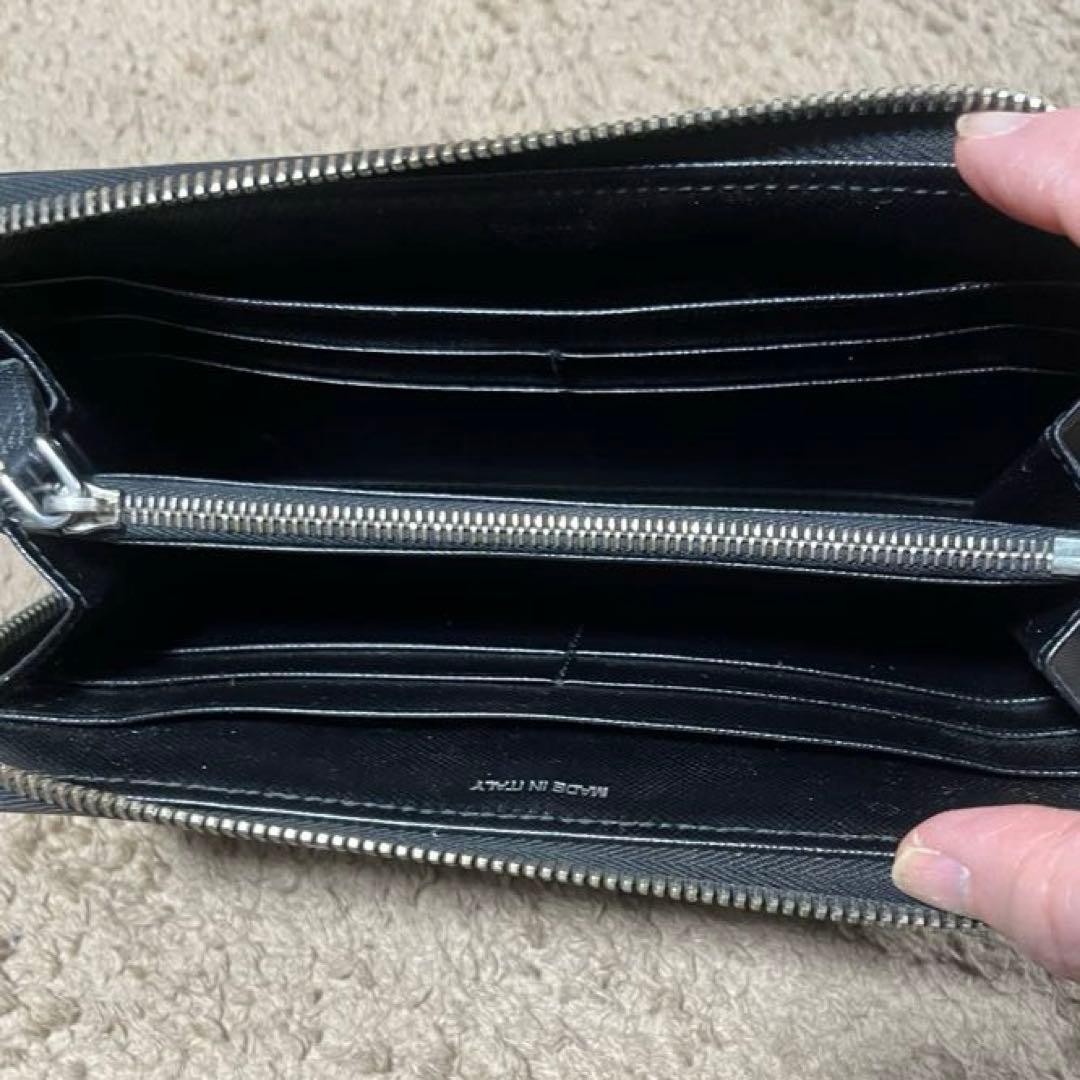 ヤスPRADA 長財布 テッサUTO 黒