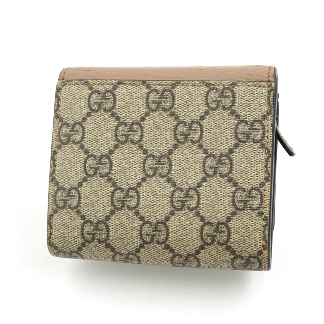 ✨未使用展示品✨　GUCCI ミニ財布　マーモント　スプリーム　GGライン