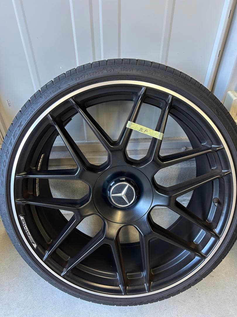 ※美品、希少ベンツホイール20インチ　PCD112 F8.5j R9.5j