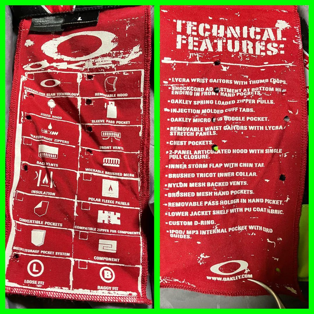 OAKLEYオークリー✴️スキー・スノーボード　ツナギ　セットアップ　カバーオール