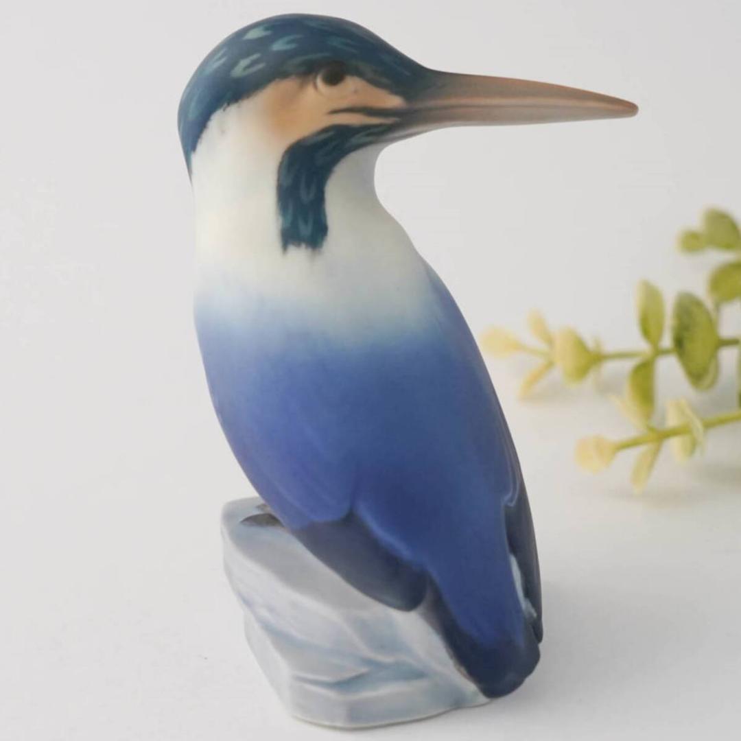 ビングオーグレンダール カワセミ 川蝉 鳥 フィギュリン