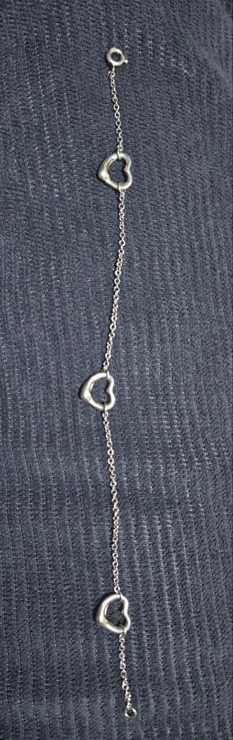 Tiffany & Co. シルバーオープンハートブレスレット