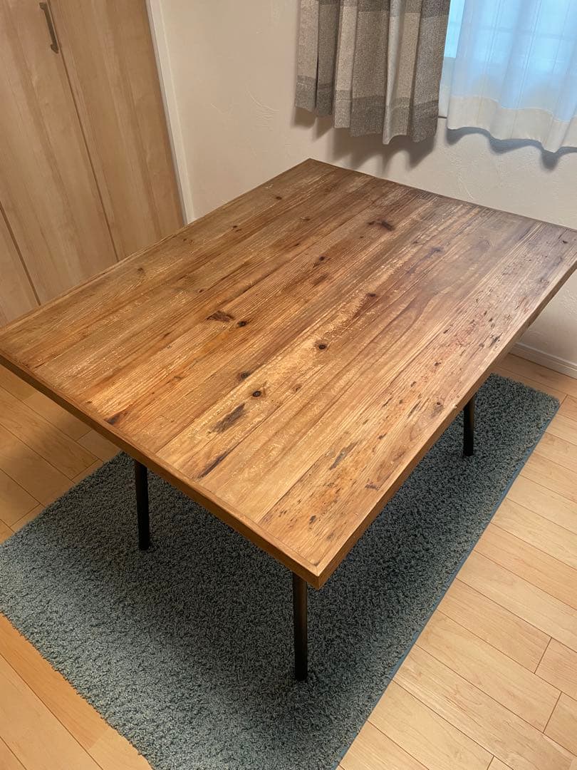 クラッシュゲート　クッパIIテーブル　天然木