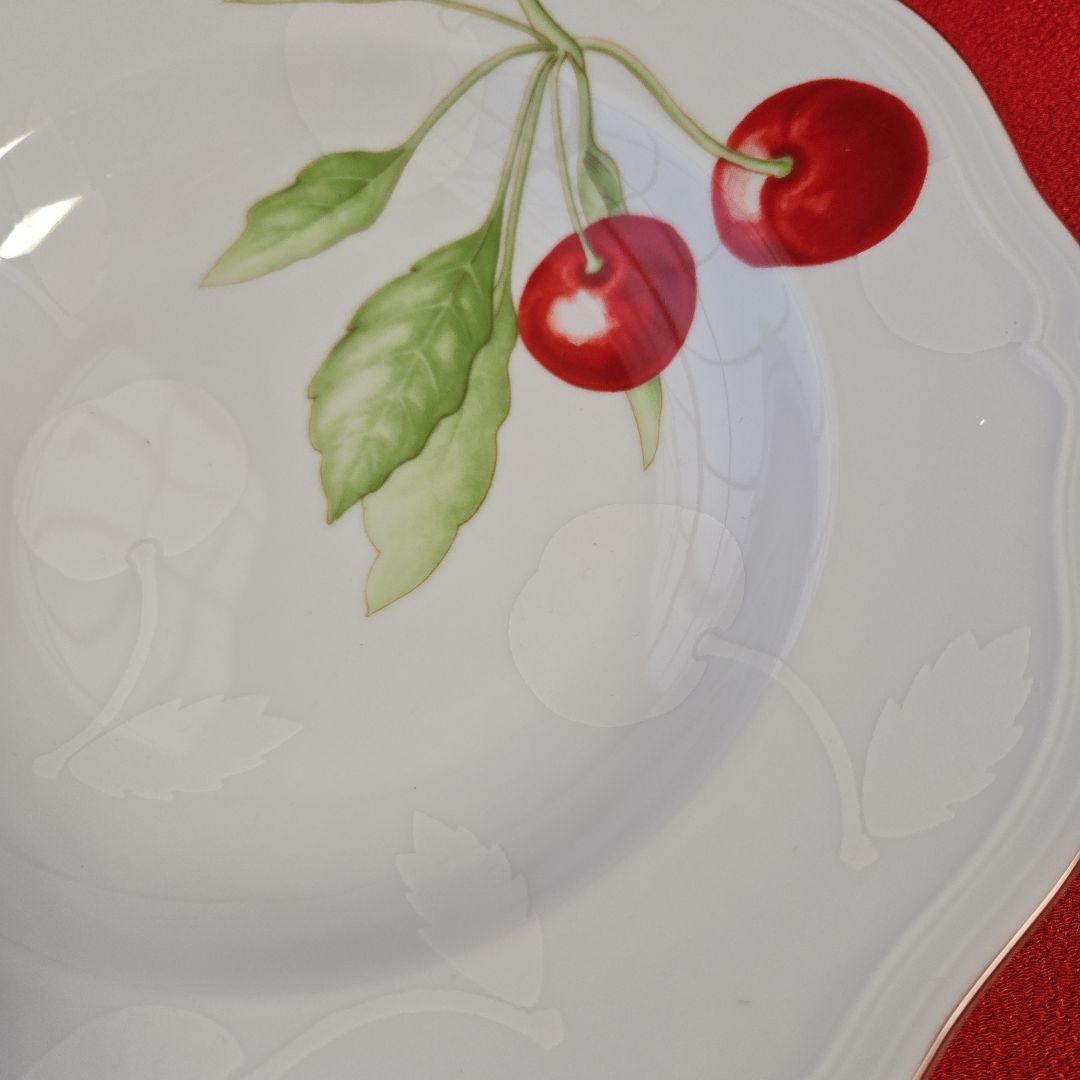 【未使用美品】リチャードジノリ　アンティコチェリー　スープ皿　パスタ皿　深皿